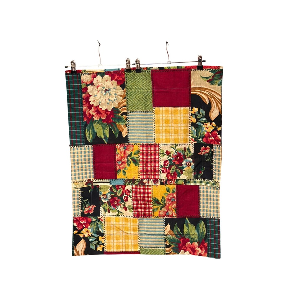 Vintage Traditions Pamela Kline Patchwork Sham Cottagecore Rustic Grandmacore